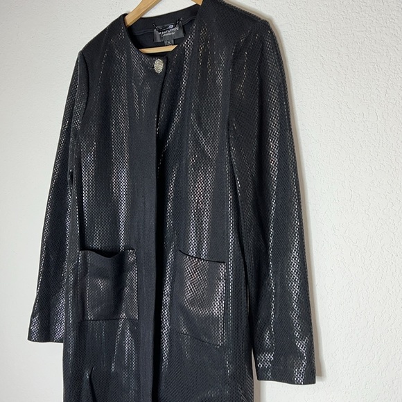 St. John Sequin Evening Coat - Picture 2 of 10